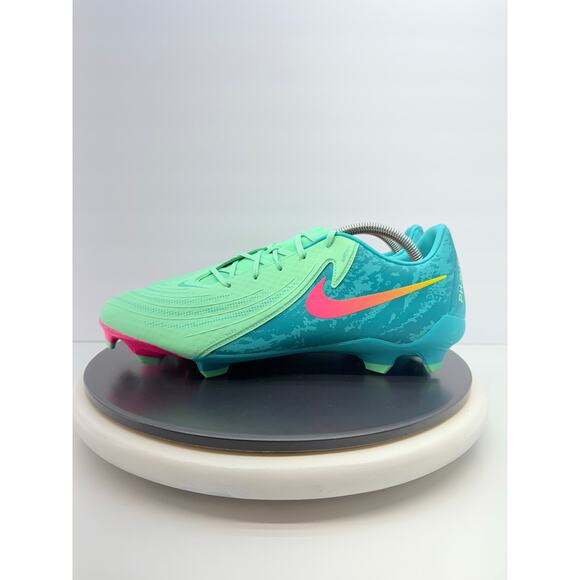 Nike Phantom GX 2 Academy LV8 MG Vortex Mens Size 12 FJ2553-300 Soccer Cleats - Picture 1 of 9